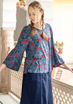 Gudrun Sjödén Top "Nyponros" i ekologisk bomull/modal