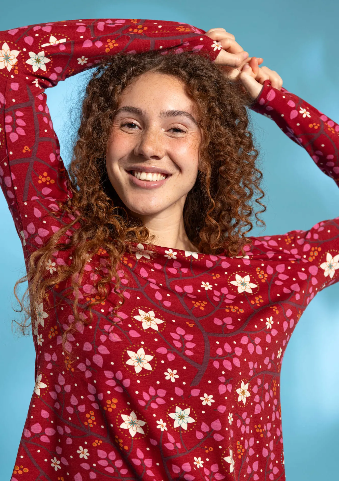 Gudrun Sjödén Top "Rimfrost" i lyocell/elastan