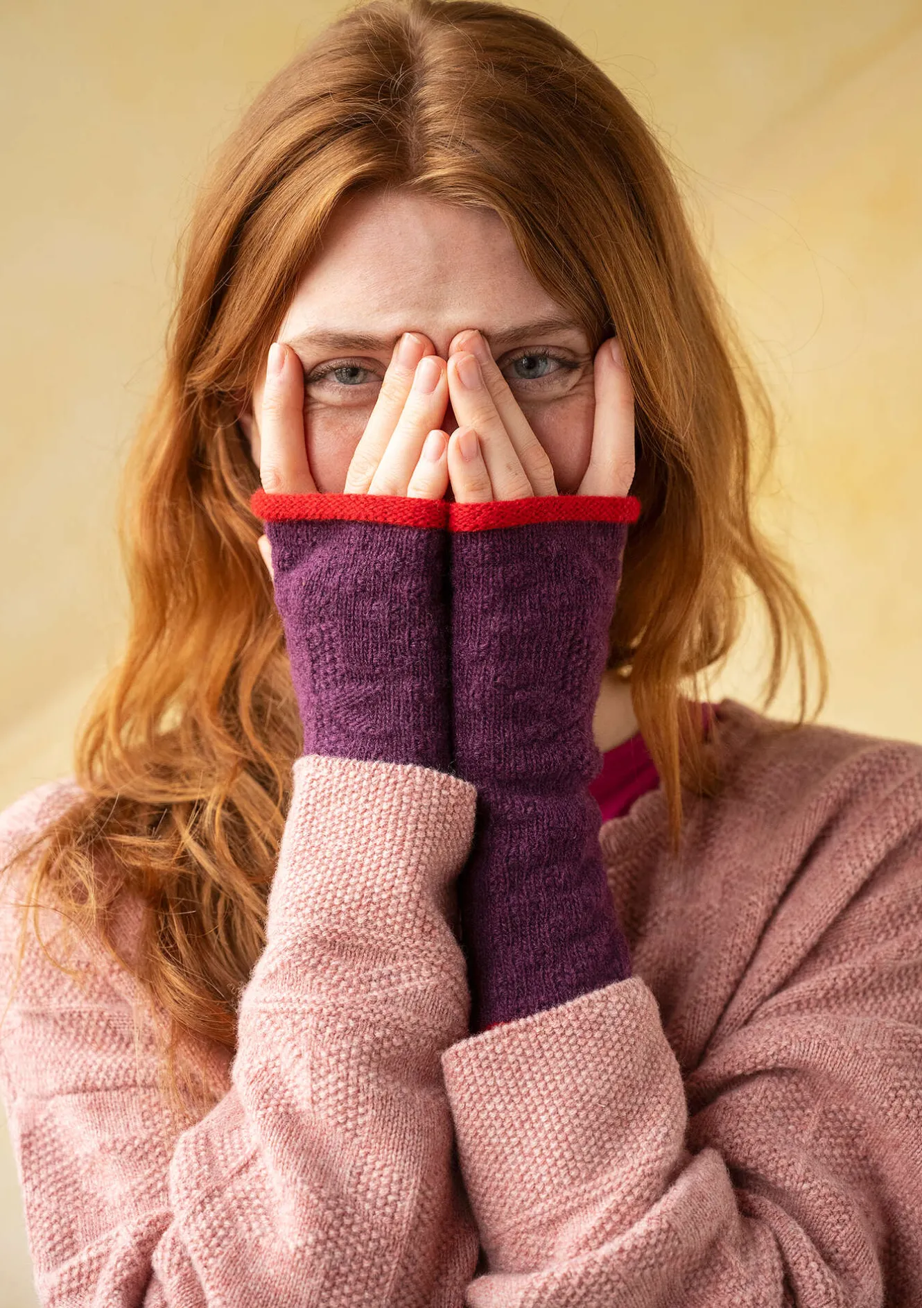 Gudrun Sjödén Torgvante "Vega" i återvunnen ull/lammull