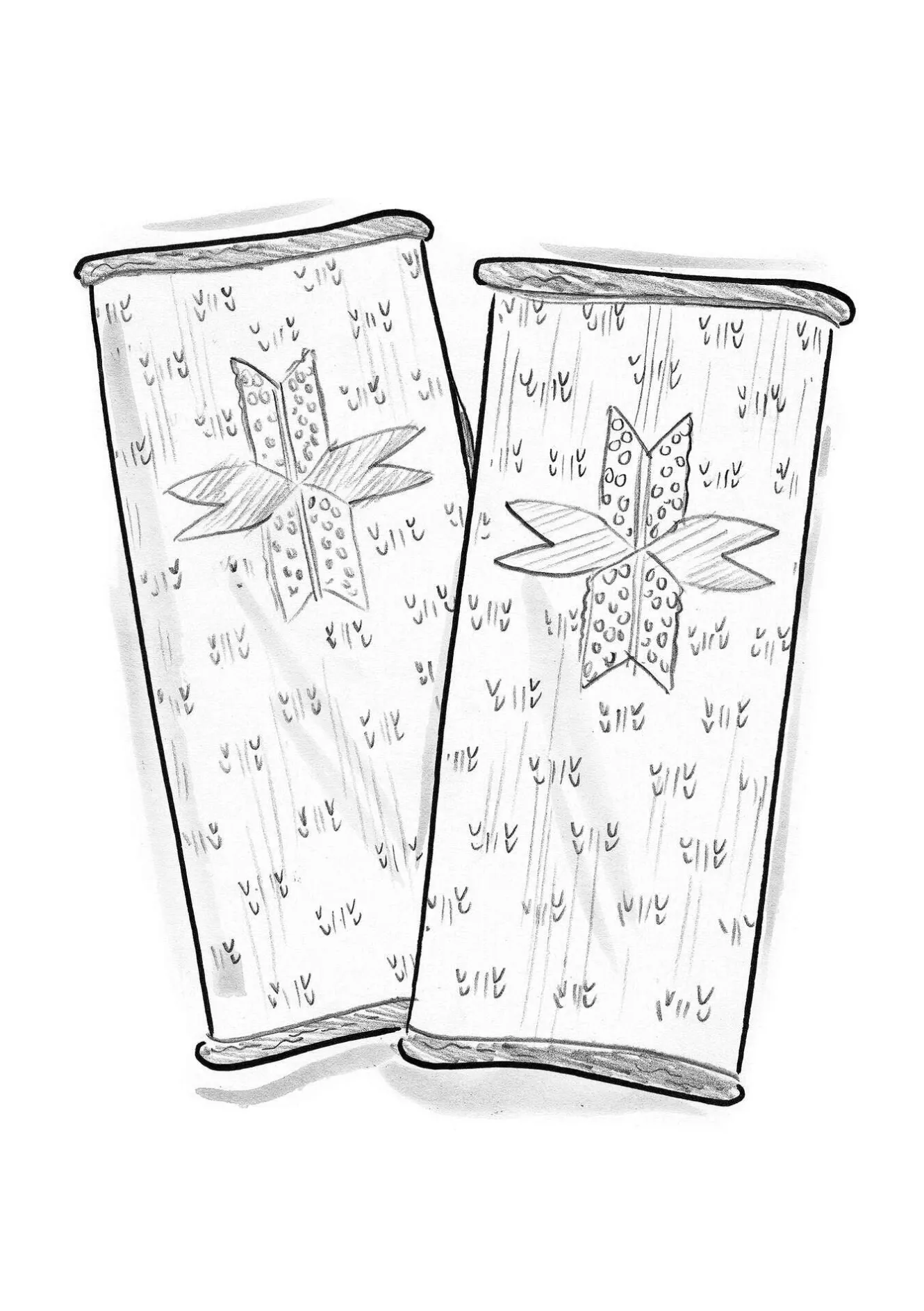 Gudrun Sjödén Torgvante "Vega" i återvunnen ull/lammull