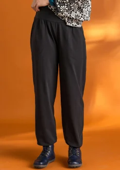 Gudrun Sjödén Trikåbyxa i ekologisk bomull/elastan