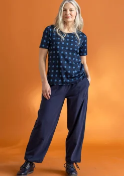 Gudrun Sjödén Trikåbyxa i ekologisk bomull/elastan