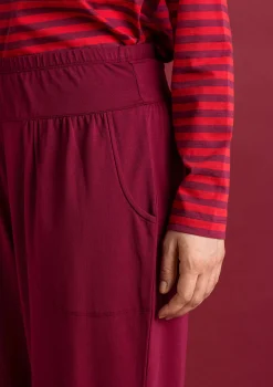 Gudrun Sjödén Trikåbyxa i ekologisk bomull/elastan