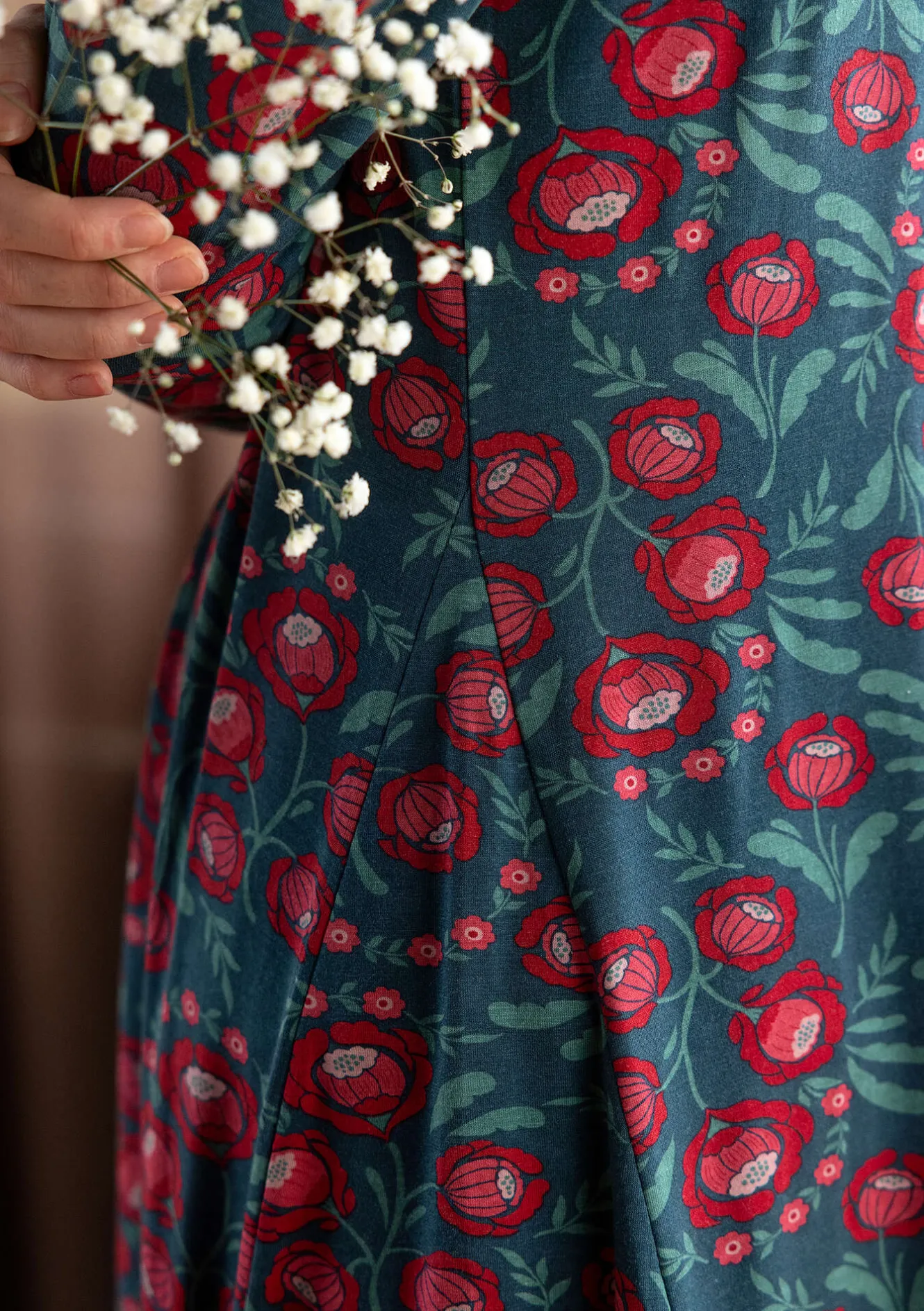 Gudrun Sjödén Trikåklänning "Dagny" i lyocell/elastan