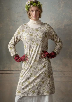 Gudrun Sjödén Trikåklänning "Höstanemone" i ekologisk bomull/modal