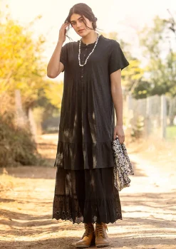 Gudrun Sjödén Trikåklänning i ekologisk bomull