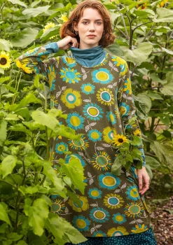Gudrun Sjödén Trikåklänning "Sunflower" i lyocell/elastan