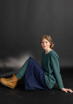 Gudrun Sjödén Trikåleggings i ekologisk bomullsrib