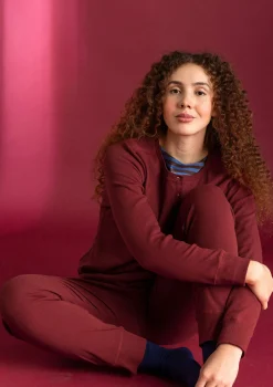 Gudrun Sjödén Trikåleggings i ekologisk bomullsrib