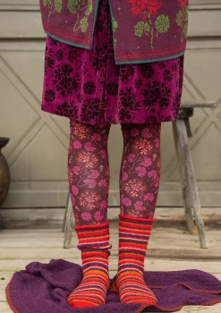 Gudrun Sjödén Trikåleggings "Pelargon" i lyocell/elastan