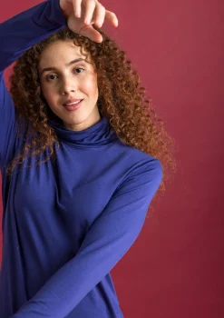 Gudrun Sjödén Trikåpolo i lyocell/elastan