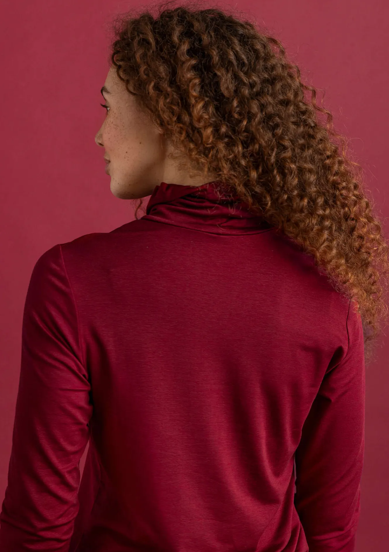 Gudrun Sjödén Trikåpolo i lyocell/elastan