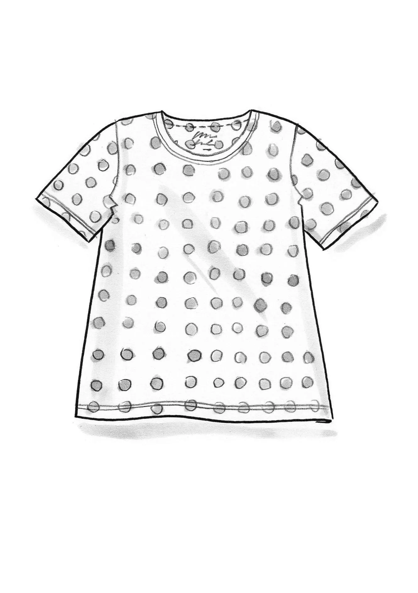 Gudrun Sjödén Trikåtop "Tyra" i ekologisk bomull/modal