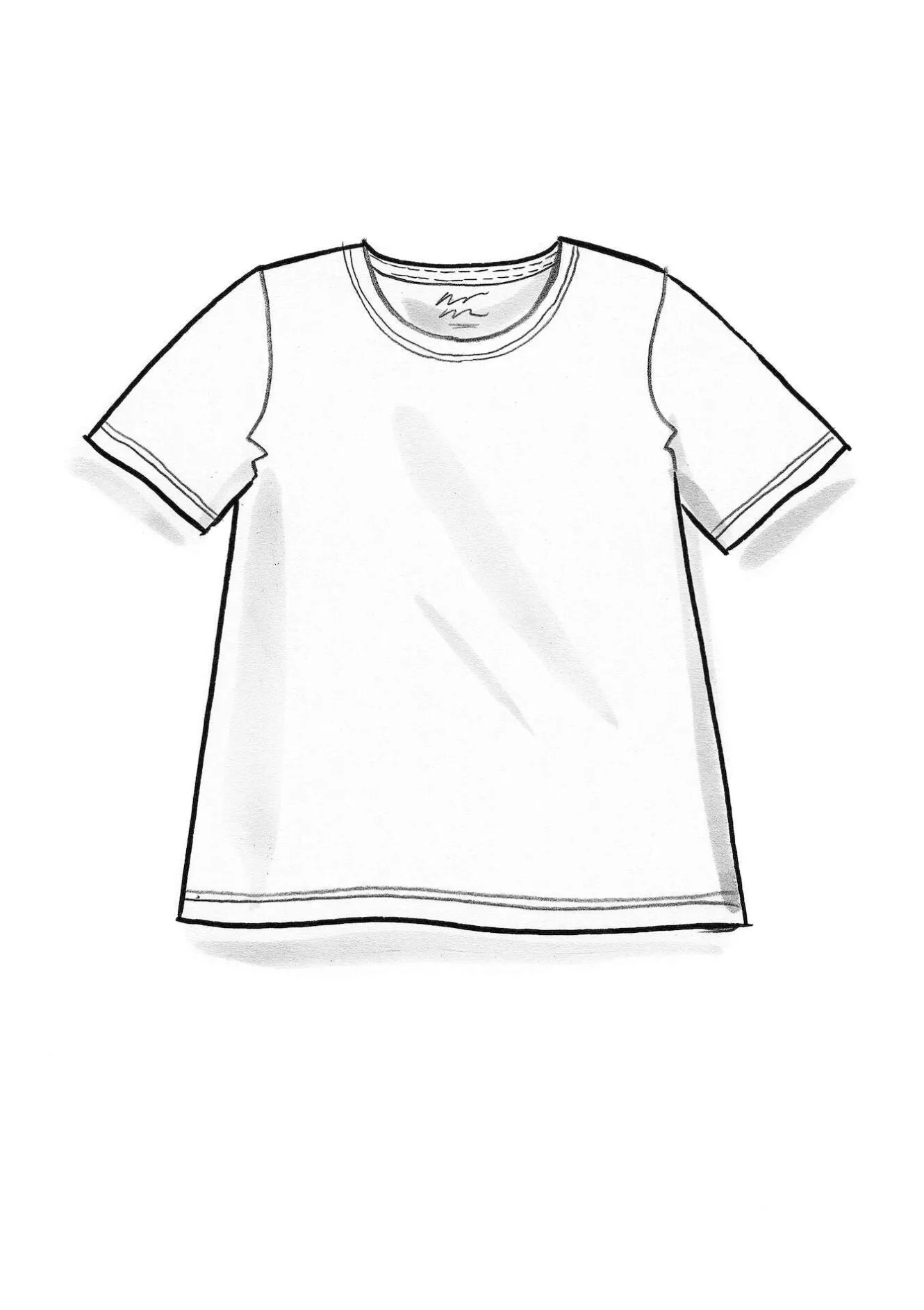 Gudrun Sjödén Trikåtop "Tyra" i ekologisk bomull/modal