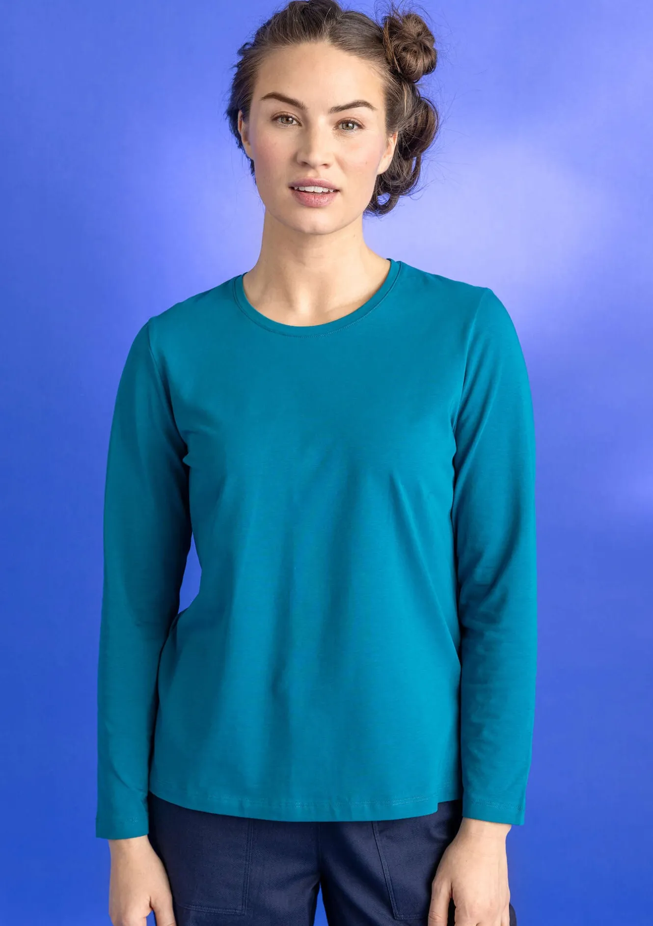 Gudrun Sjödén Trikåtop "Ylva" i ekologisk bomull/elastan