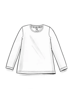 Gudrun Sjödén Trikåtop "Ylva" i ekologisk bomull/elastan