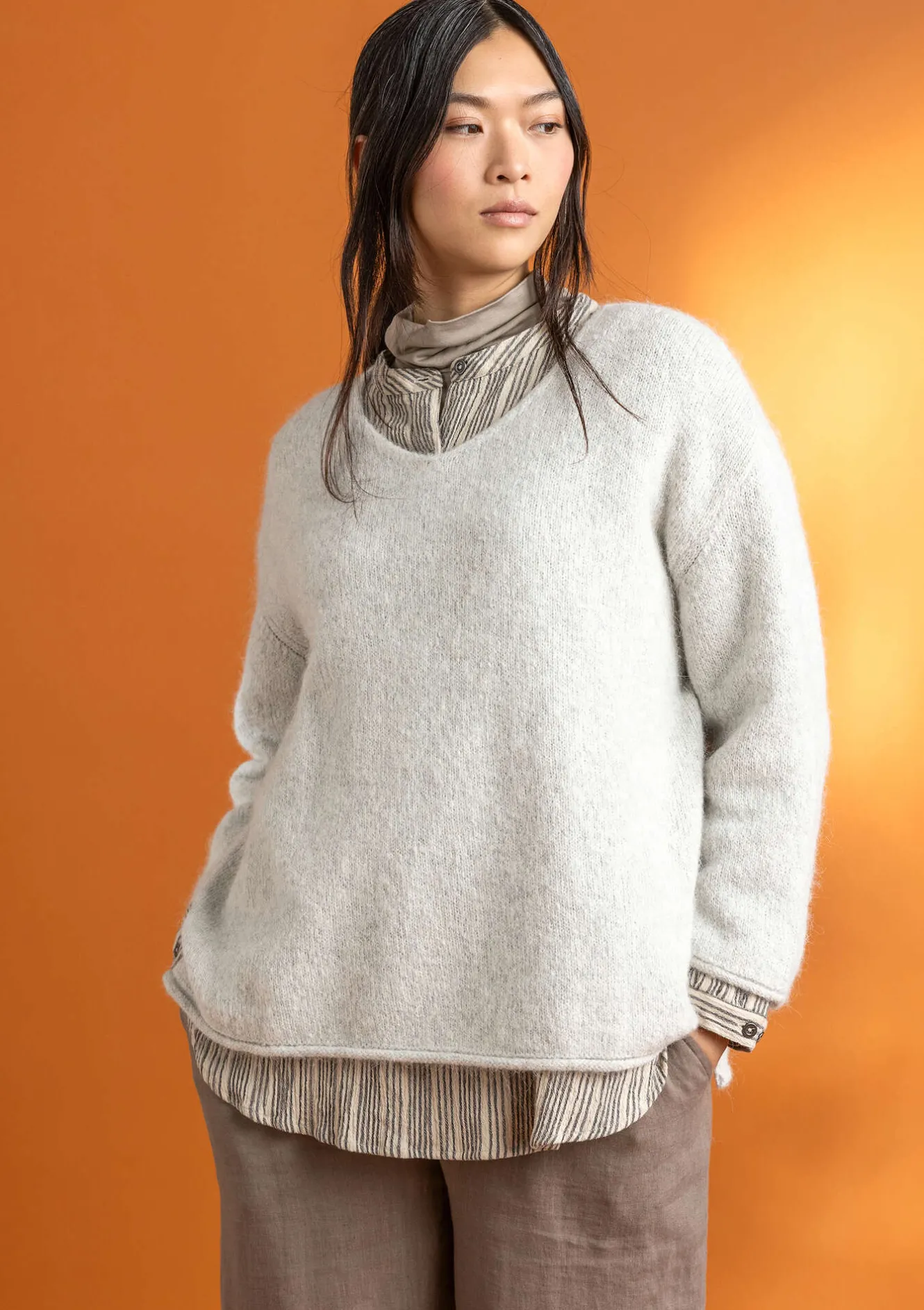 Gudrun Sjödén Tröja i alpackamix