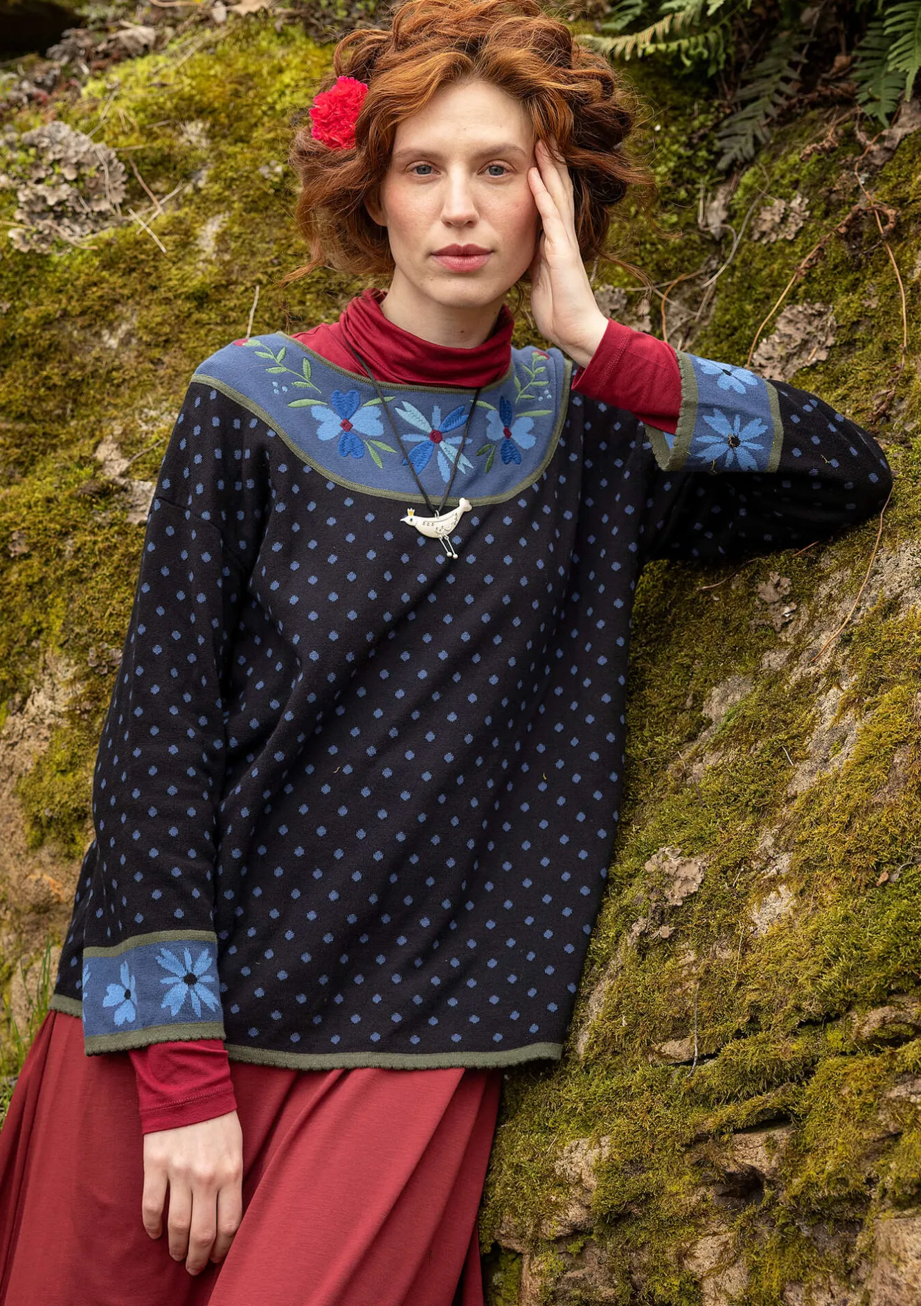 Gudrun Sjödén Tröja "Maria" i ekologisk/återvunnen bomull