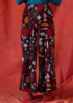 Gudrun Sjödén Velourbyxa "Fyrverkeri" i ekologisk bomull/återvunnen polyester