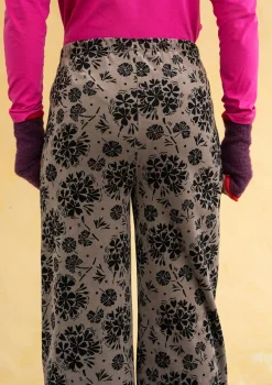 Gudrun Sjödén Velourbyxa "Selma" i ekologisk bomull/återvunnen polyester