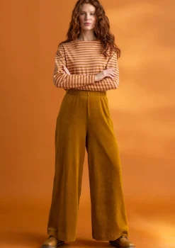 Gudrun Sjödén Velourbyxor i ekologisk bomull/återvunnen polyester