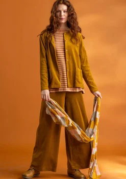 Gudrun Sjödén Velourbyxor i ekologisk bomull/återvunnen polyester