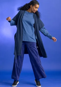 Gudrun Sjödén Velourbyxor i ekologisk bomull/återvunnen polyester