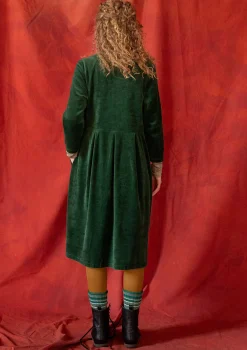 Gudrun Sjödén Velourklänning "Fyrverkeri" i ekologisk bomull/återvunnen polyester