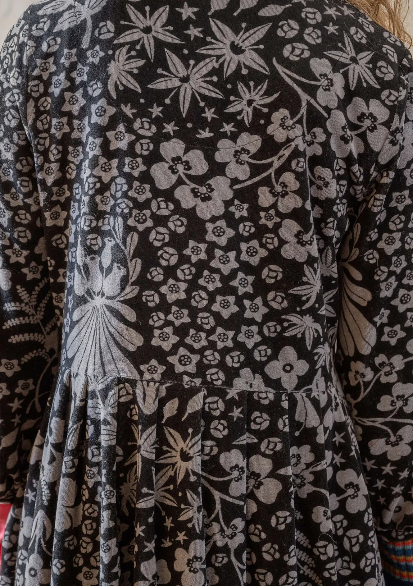 Gudrun Sjödén Velourklänning "Katla" i ekologisk bomull/återvunnen polyester