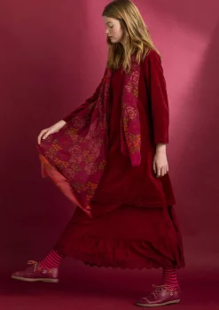 Gudrun Sjödén Velourtunika i ekologisk bomull/återvunnen polyester