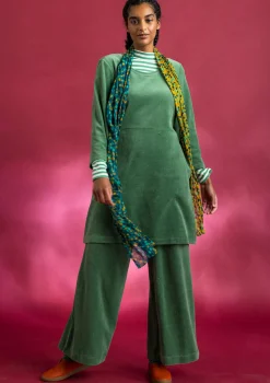 Gudrun Sjödén Velourtunika i ekologisk bomull/återvunnen polyester