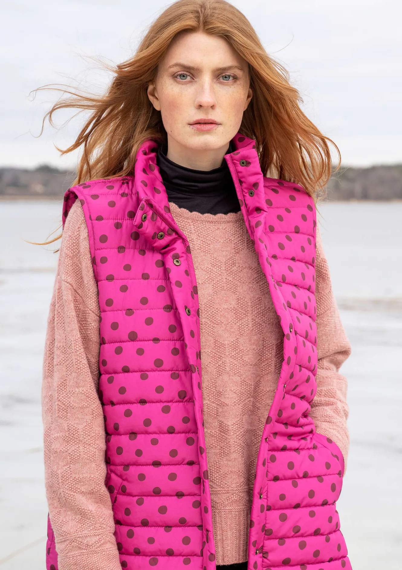 Gudrun Sjödén Väst "Susan" i återvunnen polyester