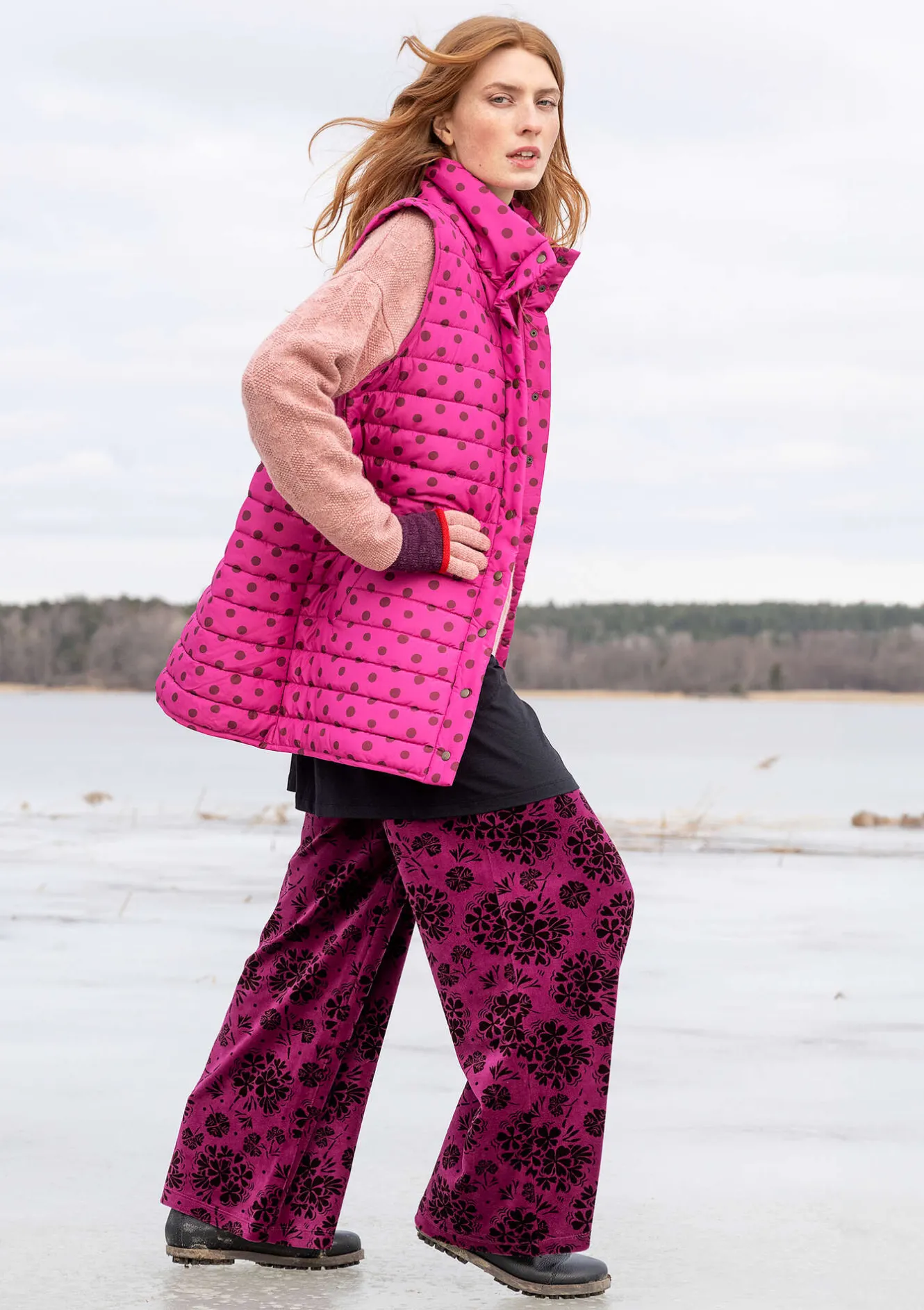 Gudrun Sjödén Väst "Susan" i återvunnen polyester