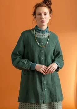 Gudrun Sjödén Vävd artistblus ”Asta” i lin
