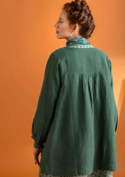Gudrun Sjödén Vävd artistblus ”Asta” i lin