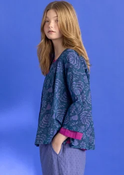 Gudrun Sjödén Vävd blus ”Hedda” i ekologisk bomull
