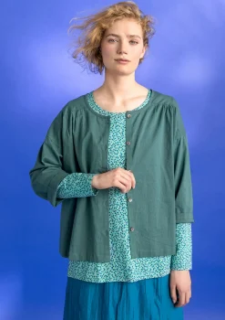 Gudrun Sjödén Vävd blus ”Hedda” i ekologisk bomull
