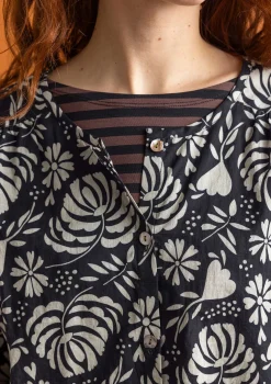 Gudrun Sjödén Vävd blus ”Hedda” i ekologisk bomull