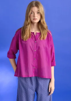 Gudrun Sjödén Vävd blus ”Hedda” i ekologisk bomull