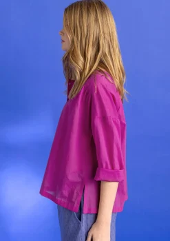 Gudrun Sjödén Vävd blus ”Hedda” i ekologisk bomull