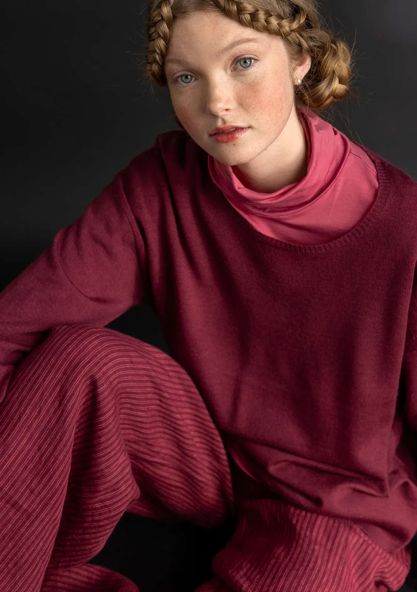 Gudrun Sjödén Vävd byxa ”Asta” i lin