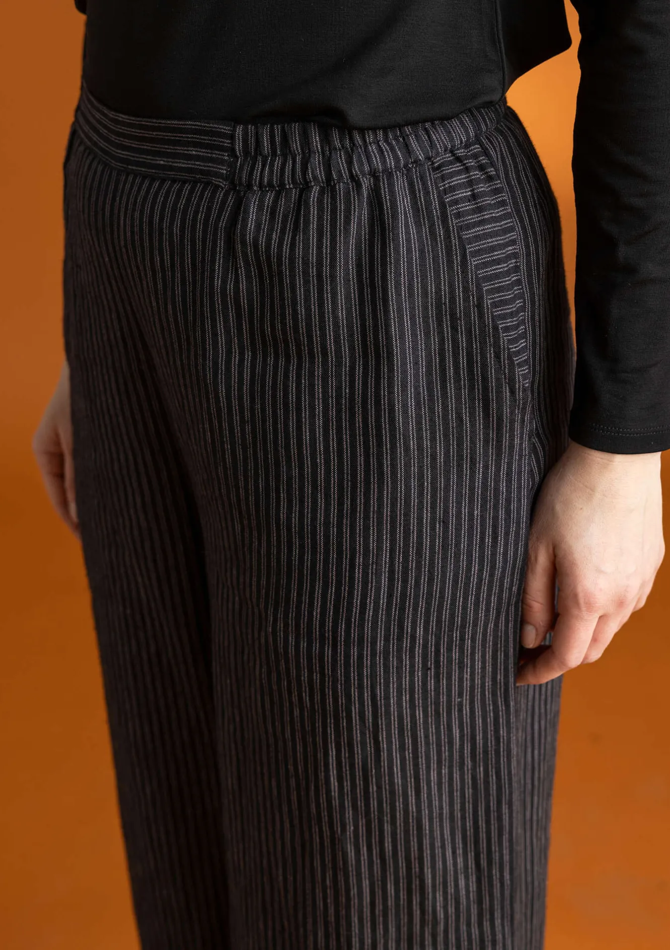 Gudrun Sjödén Vävd byxa ”Asta” i lin