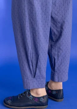 Gudrun Sjödén Vävd byxa i ekologisk bomullsdobby1