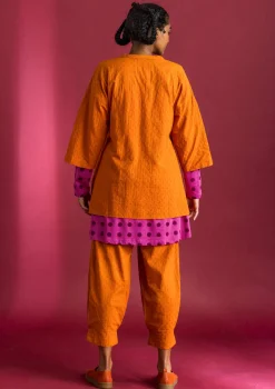 Gudrun Sjödén Vävd kimono i ekologisk bomullsdobby