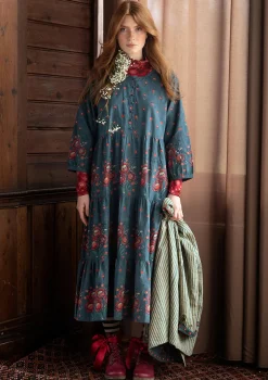 Gudrun Sjödén Vävd klänning "Asta" i ekologisk bomull