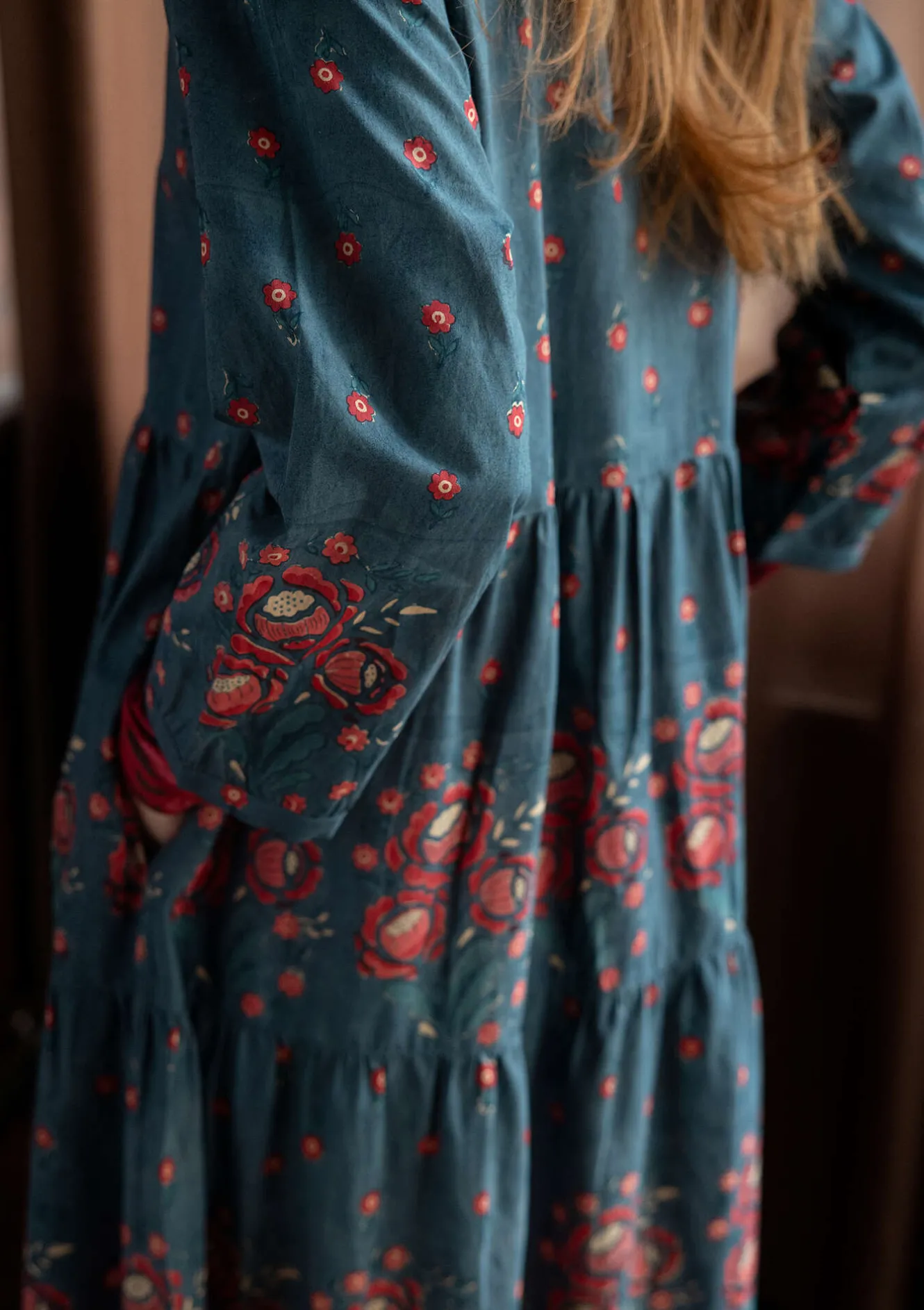 Gudrun Sjödén Vävd klänning "Asta" i ekologisk bomull