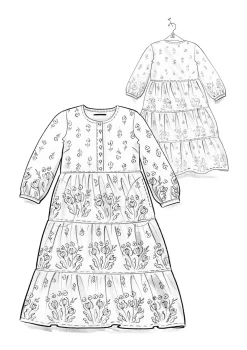 Gudrun Sjödén Vävd klänning