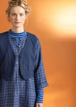 Gudrun Sjödén Vävd klänning ”Asta” i lin