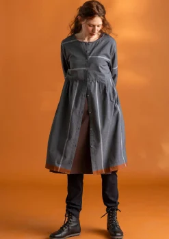 Gudrun Sjödén Vävd klänning ”Ava” i ekologisk bomull