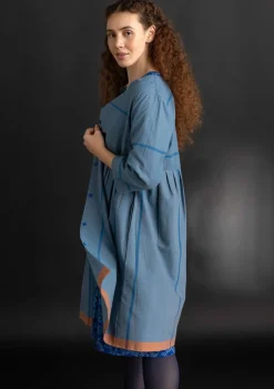 Gudrun Sjödén Vävd klänning ”Ava” i ekologisk bomull